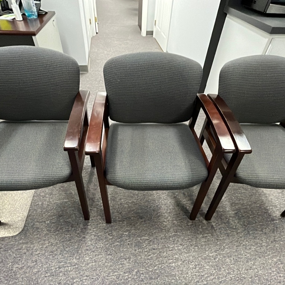 Set of 3 HON office chairs—PICKUP ONLY